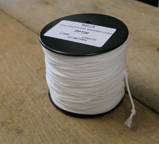 Braided Cord - Polypropylene (100m)